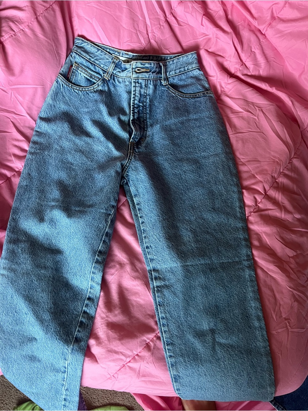 BONGO Light Blue Straight-Leg Jeans